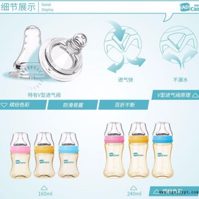 烟台婴童护理 烟台母婴护理 伊斯卡尔ES901 PPSU宽口径奶瓶图4