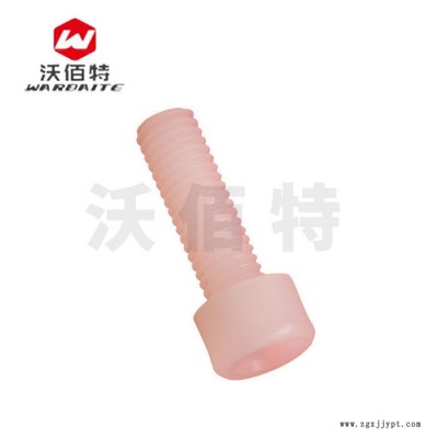 PVDF聚偏氟乙烯内六角圆柱头杯头塑料螺丝 耐腐蚀耐酸耐碱耐高温图4