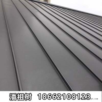 矮立边YX25-430型铝镁锰合金屋面板 PVDF氟碳涂层 耐候、耐渍、抗腐蚀图5