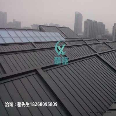 柳州PVDF铝镁锰板S25-330/430型立边咬合屋面图2