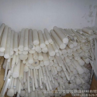 供应瑞士工程塑胶白色PVDF钢氟龙棒材图3