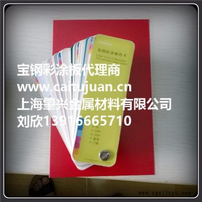 宝钢国标TDC51D+AZ氟碳PVDF铁青灰彩涂板肇兴供图4