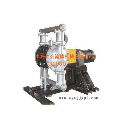 RG仁公不锈钢电动隔膜泵RGD50、PVDF气动隔膜泵、手动图3