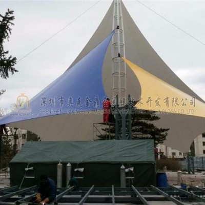 长白山标志性PTFE景观张拉膜图3