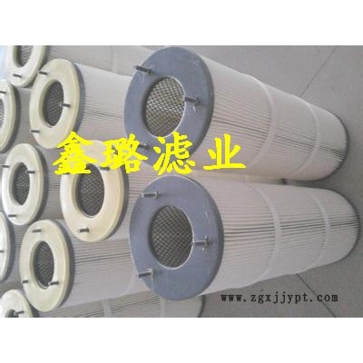 固安鑫璐供应 除尘滤芯 除尘滤筒 PTFE覆膜滤筒 防静电除尘滤芯图3