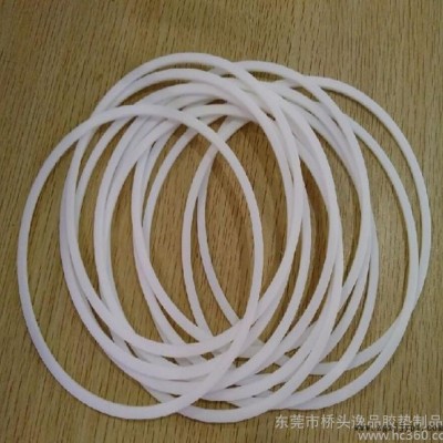 定制任意规格聚四氟乙烯垫片铁氟龙垫片四氟垫片PTFE垫圈法兰图2