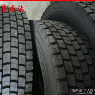 长期**汽车轮胎 上海双钱全钢丝载重汽车轮胎1100R20 18层图1
