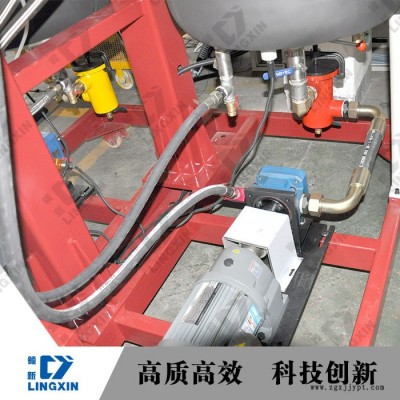 领新pu聚氨酯轮胎填充 聚酯轮胎填充发泡机图4