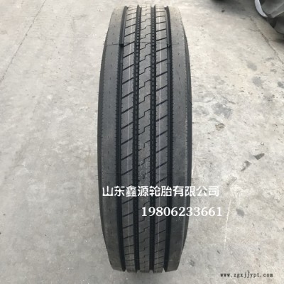四线花纹卡车轮胎 前四后八货车 12R22.5 威龙品牌 全钢丝图2