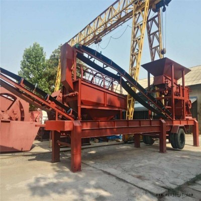 双跃 轮胎式移动破碎站厂家 轮胎式移动破碎站价格图6