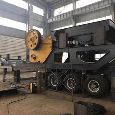 双跃 轮胎式移动破碎站厂家 轮胎式移动破碎站价格图5