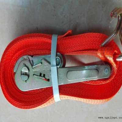 【神州吊具**棘轮式拉紧器  汽车货物栓紧器 汽车轮胎捆绑器  收紧器 物流运输 仓储货物固定专用棘轮收紧器防风带图8