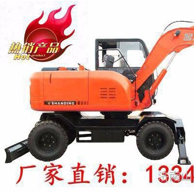 供应 山鼎 操作方便的轮胎式挖掘机图3