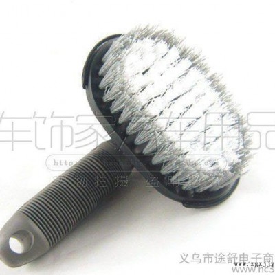 汽车轮胎刷 洗车清洁用品 软手柄弧形刷车工具 地毯刷 洗车刷图3