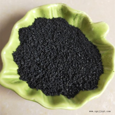厂家批发黑色轮胎颗粒 橡胶颗粒 自补液专用橡胶颗粒图2