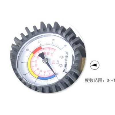 轮胎气压表 钢盾工具 胎压表带充气 汽车轮胎充气气压表 包邮图3