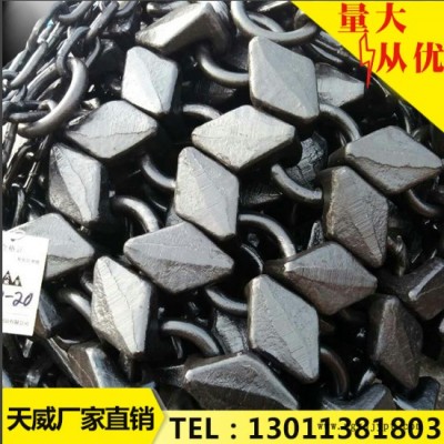 津天威60龙工装载机 26.5-25轮胎规格 高密度锻造方块轮胎保护链 包物流运费 品质保证 天威厂家生产一手产品货源图2