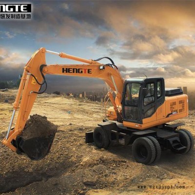 恒特重工 HT135W轮胎挖掘机 中小型挖机**图1