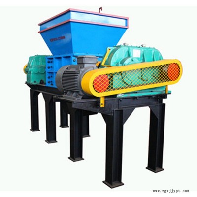 山东双轴破碎机批发厂家/塑料撕碎机/轮胎破碎机价格图2