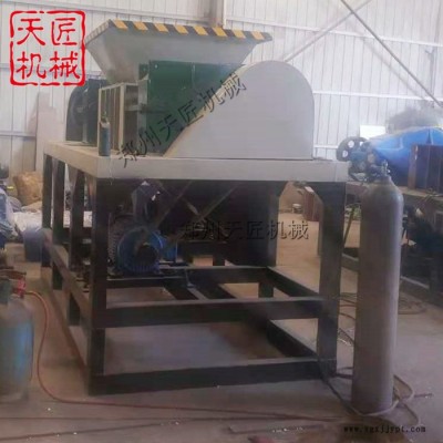 天匠供应双轴撕碎机  塑料盒撕碎机 木材撕碎机 轮胎撕碎机图7