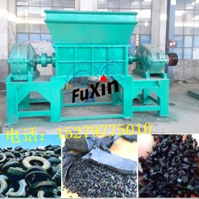 广东大型双轴撕碎机废金属家电粉碎机汽车轮胎废铁工业垃圾破碎机设备图7