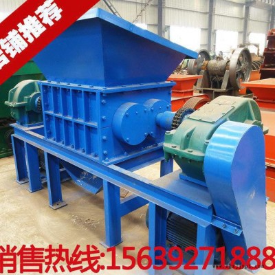 1000双轴撕碎机 轮胎破碎机 塑料橡胶金属铁皮撕碎机 新型撕碎设备图5