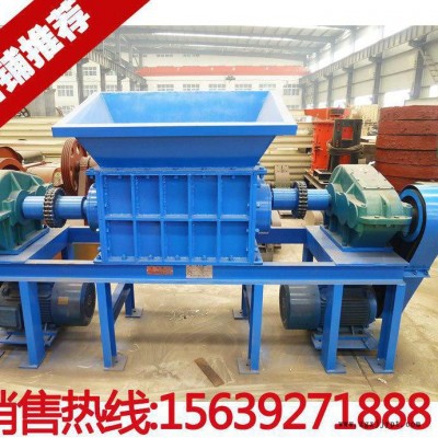 1000双轴撕碎机 轮胎破碎机 塑料橡胶金属铁皮撕碎机 新型撕碎设备图2