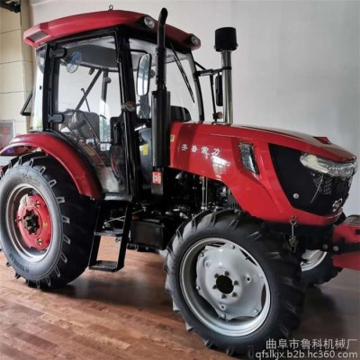 适用于多种工具 泰山大轮胎拖拉机 带旋耕机拖拉机