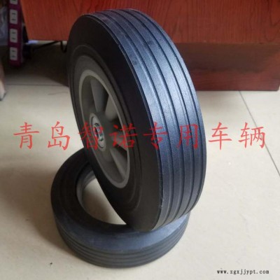 9寸 胶粉轮手推车厂家 手推车轮胎厂家图5