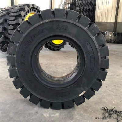 叉车充气实8.25-15 6.5-10 28x9-15 18x7-8 500-8工业系列轮胎 可配钢圈图4