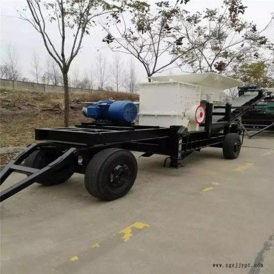 湖北小型石料移动破碎站 轮胎移动破碎机 破碎机生产厂家图4