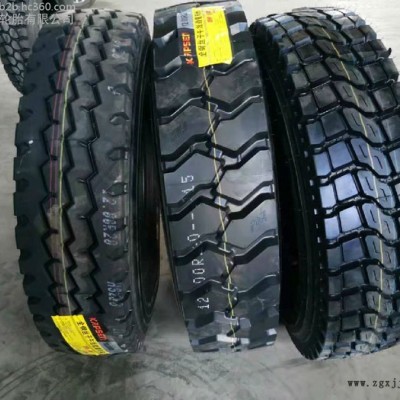 华盛1200R20钢丝胎 1100R20钢丝胎 1000R20钢丝胎 三线 中花 矿山花纹 防爆轮胎图3