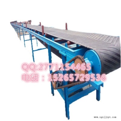 轮胎式皮带输送机    小型皮带机   槽型的皮带输送机图4