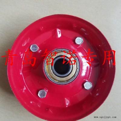 10*350-4 充气轮   手推车轮胎厂家 手推车厂家  足球花 宝石花大花图2