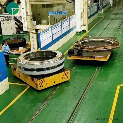 新利德BWP-5T电动搬运车 可定制蓄电池供电滚轮胎面运输平车图3