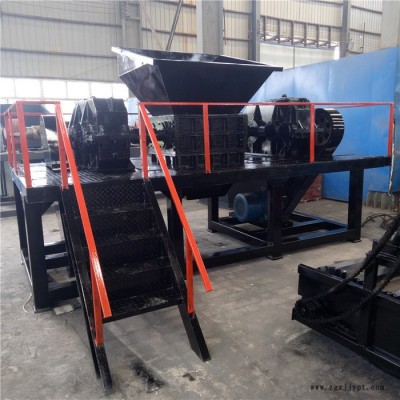 仁之泰1200 电动车破碎机厂家橡胶轮胎双轴撕碎机塑料吨包袋大型撕碎机图4