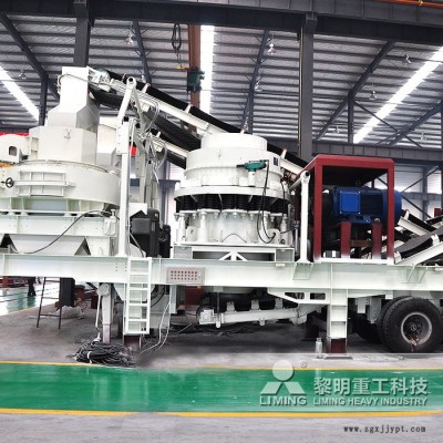 新型移动式制砂机多功能破碎机 轮胎破碎机全套配置价格 可以跑的流动制砂机图3
