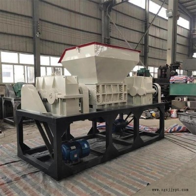 双轴轮胎撕碎机大型 废旧家具建筑模板粉碎机 餐饮垃圾破碎设备图3