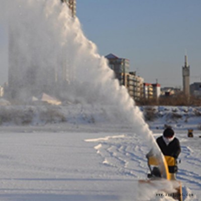 悍博 防滑轮胎滚刷式扫雪机 大马力清雪机 物业多功能铲雪机图6