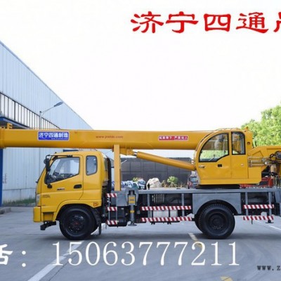 四通厂家专业设计制造小型轮胎式小吊车12吨福田汽车吊图5