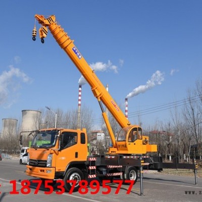 专业设计制造小型轮胎式小吊车济宁四通吊车价格国六12吨凯马汽车吊专业设计制造小型轮胎式小吊车图1