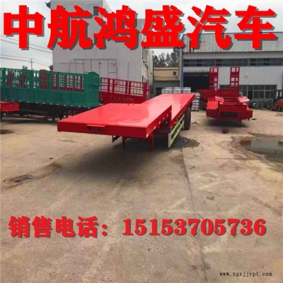 山东梁山轮胎外漏式半挂车 三轴运输半挂车 特种运输半挂车 大板运输半挂车图5