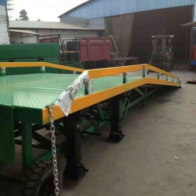 新款集装箱装柜平台 叉车上货登车桥 减少叉车轮胎磨损图1