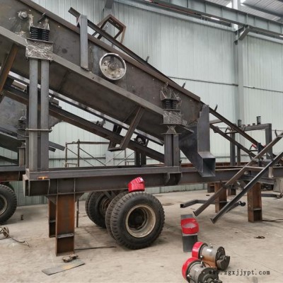 众诚供应移动破碎站 建筑垃圾破碎站 轮胎式车载石料移动破碎站型号齐全图2