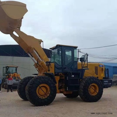 铲车防滑神器 1000-20铲运机防滑链现货 轮胎保护链图2