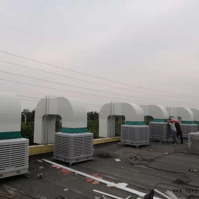 轮胎厂硫化车间岗位降温  工厂通风降温设备图5