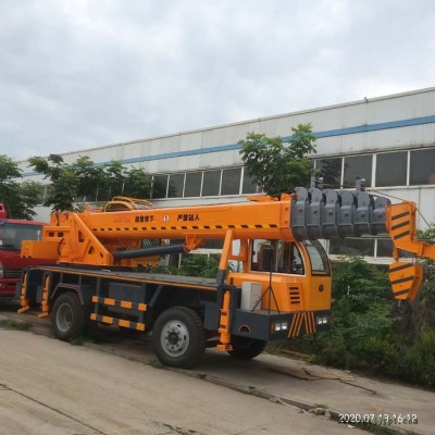 农用吊车 建筑工地专用16吨吊车 轮胎式16吨起重机 价格便宜图3