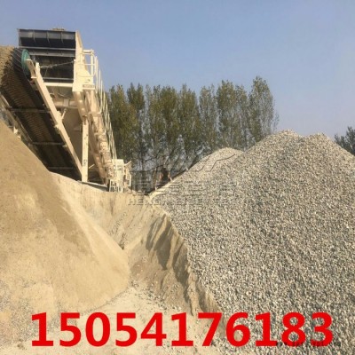 恒美百特破碎机厂家 轮胎式移动破碎站 建筑垃圾移动破碎站图6