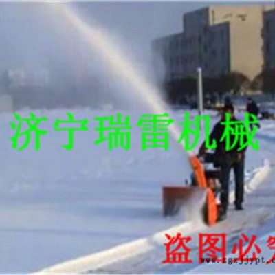 勉县生产小区物业学校用扫雪机 滚刷式清雪机双轮胎防滑清雪机直销高品质抛雪机图2