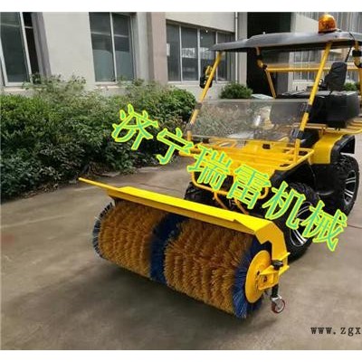 勉县生产小区物业学校用扫雪机 滚刷式清雪机双轮胎防滑清雪机直销高品质抛雪机图6